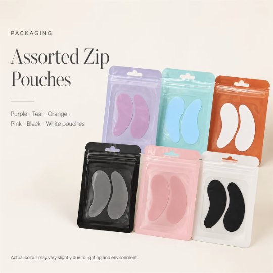 Custom Logo Under-Eye Pads for Lash Extensions – Sensitive Skin Silicone