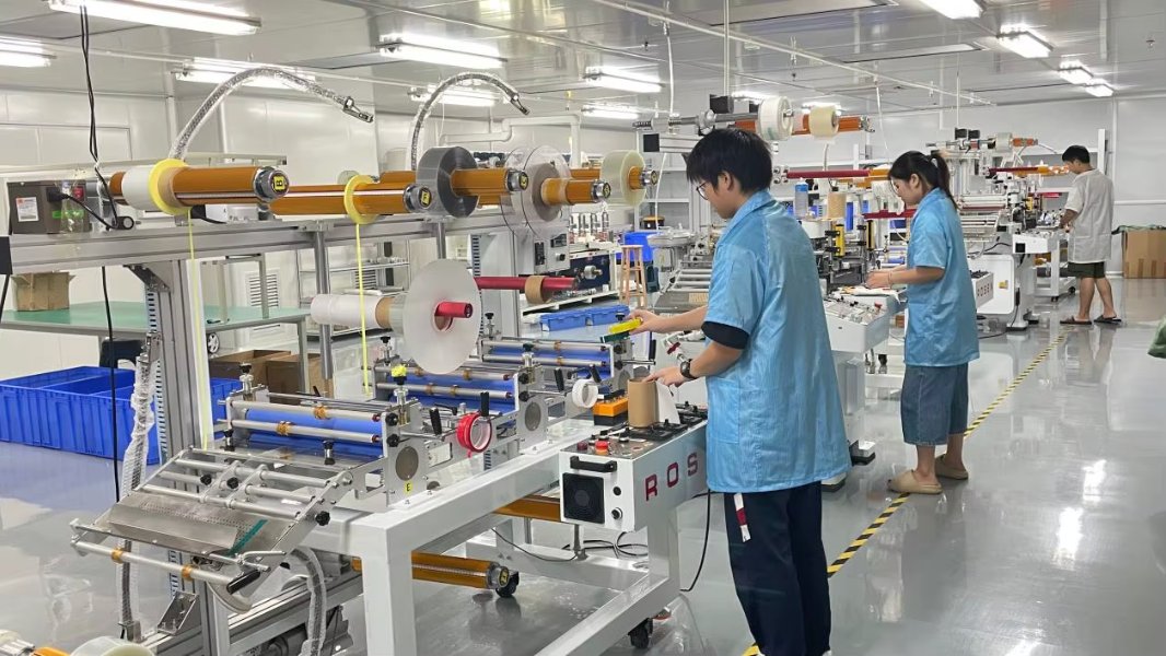 Die-cutting production line – MZBIO factory