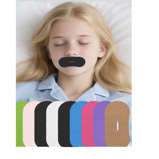 Better Nose Breathing Mouth Strips – Assorted Colors, PE, 3-Year Shelf Life