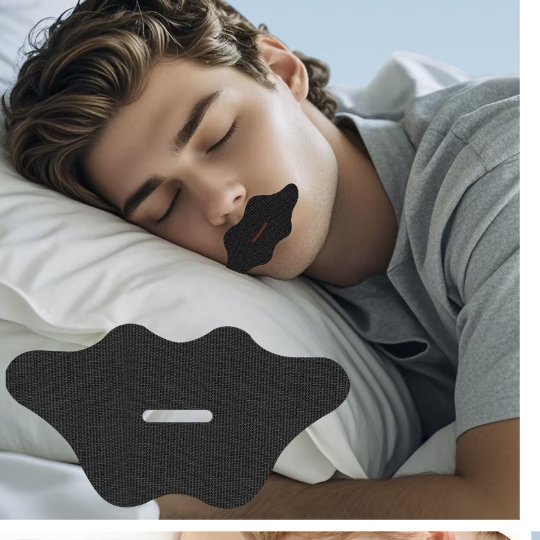 Lips-Shaped Mouth Strips with Vent Hole – PE, CE Certified