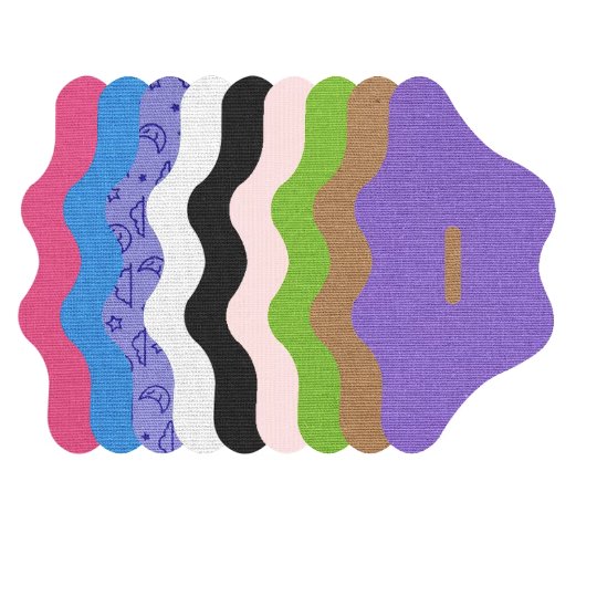 Wavy-Edge Non-Woven Sleep Strips – Hypoallergenic Mouth Tape