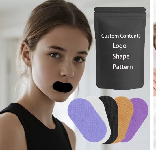 Custom Logo, Color & Scent Sleep Strips – Medical-Grade Fabric