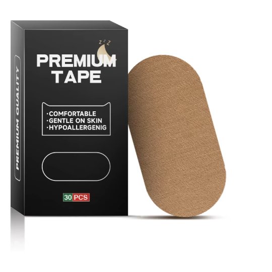 30 pcs Tan Sleep Strips Retail Box – PE, Hypoallergenic