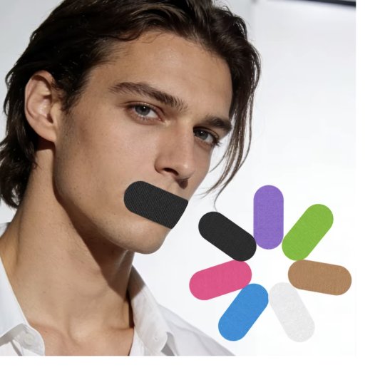 Premium Stretchable Mouth Tape – Breathable, Hypoallergenic